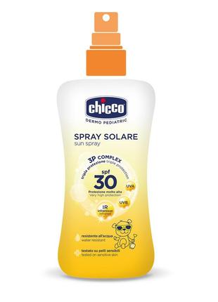 Cпрей сонцезахисний chicco, 30 spf, 150 мл