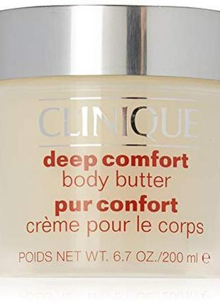 Смягчающий крем для тела clinique deep comfort body butter1 фото