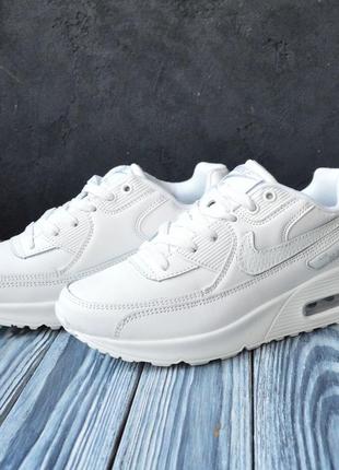 Кроссовки женские nike air max 90, белые.2 фото