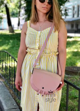 Сумка на длинной ручке cross-body шоппер сумочка трендовая и стильная кроссбоди