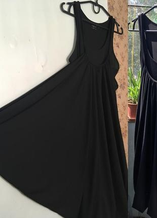 Вечірнє чорне плаття на вихід торжество nysense4 фото