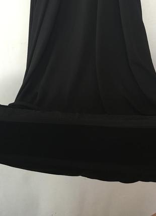 Вечірнє чорне плаття на вихід торжество nysense8 фото