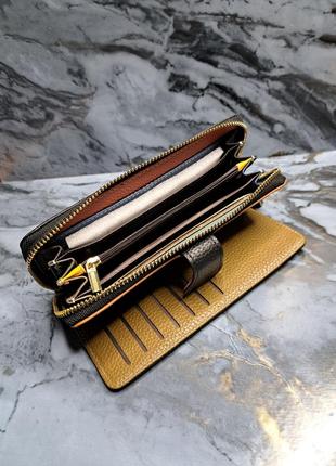 Многофункциональный клатч-кошелек из натуральной кожи4 фото