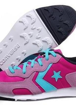 1, замшевые  яркие кроссовки конверс converse all star womens thunderbolt размер 37 - 22,5 см оригинал