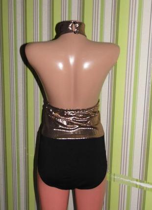 Жіночий модний боді з відкритими плечима і спиною - boohoo uk 10 - сток!!!англія3 фото