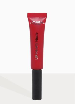 L'oréal paris бездоганний лак для губ 105 red fiction2 фото