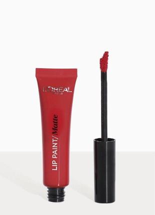 L'oréal   paris безупречный лак для губ 105 red fiction3 фото