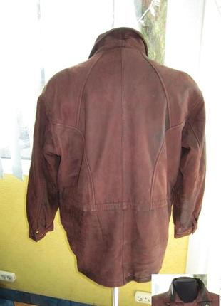 Кожаная мужская фирменная куртка  morena. германия. лот 4843 фото