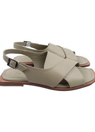 Босоніжки жіночі mario muzi оливкові натуральна шкіра, 39