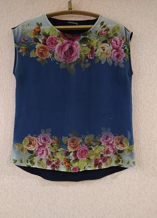 Блуза шифон роза