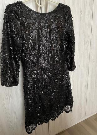 Сукня паєтки