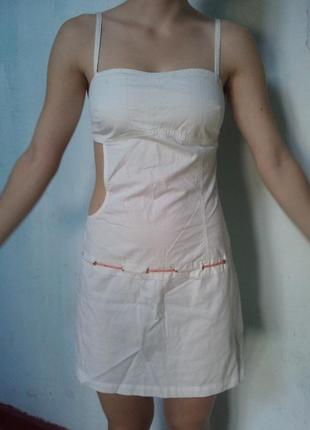 Гарне біле плаття для дівчинки на ріст 140 - 158