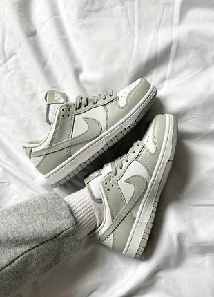 Nike dunk low "grey fog" 10