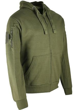 Худі kombat uk spec-ops hoodie для силових структур, l, поліестер, оливкове