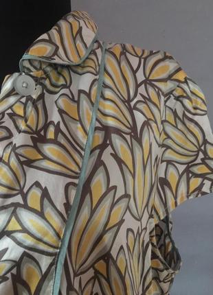 Винтажная шелковая блузка3 фото