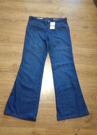 Женские джинсы с плетеным поясом / жіночі джинси сині6 фото