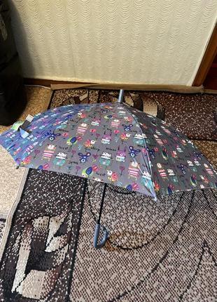 Зонтик детский трость новый8 фото