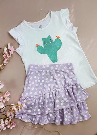 Комплект спідничка і футболка