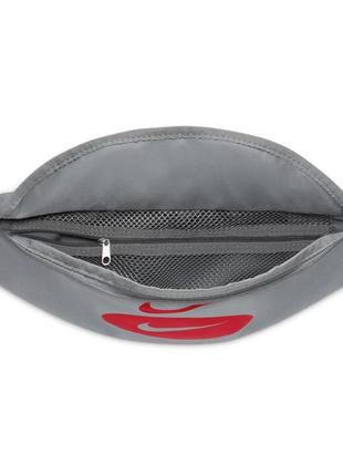 Nike heritage waist pack hybrid grx dq3433-073 сумка на пояс плечо бананка унисекс борсетка4 фото