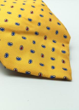 Краватка фірмовий bergesen, italy, шовковий2 фото