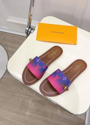 Тапочки в стиле louis vuitton