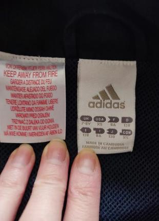 Ветровка adidas на на 7:8 лет куртка легкая оригинал4 фото