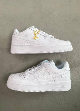 Женские кроссовки nike air force 1 low white lv