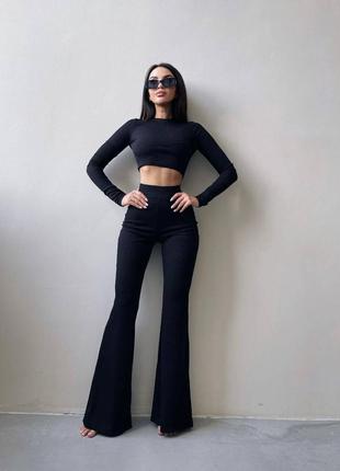 Костюм женский брючный повседневный костюм-двойка