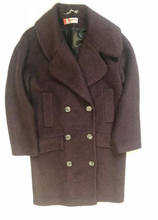 Пальто со спущенным плечом от dolcedonna