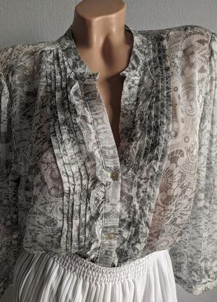 Легка блуза із 100% натурального шовку.1 фото