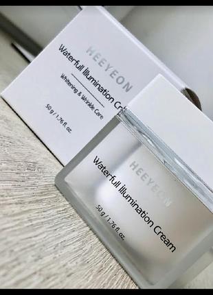 Крем для обличчя зі світлорозсіючими аква-частинками tm heeyeon