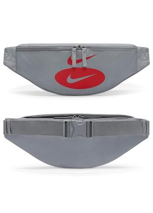 Nike heritage waist pack hybrid grx dq3433-073 сумка на пояс плечо бананка унисекс борсетка