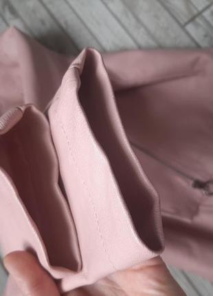 Стильная розовая курточка4 фото