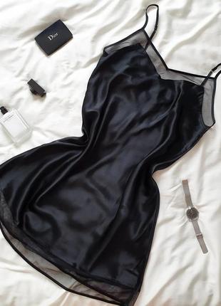 Шелковая комбинация intimissimi ночнушка 🖤