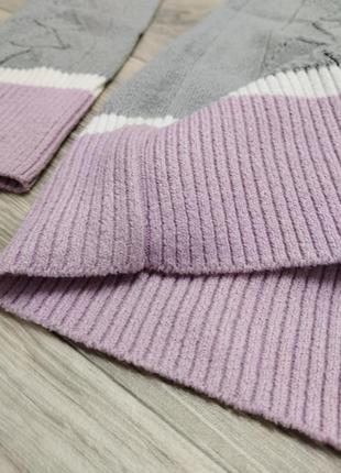 Свитер женский жакардовый гольф водолазка турция8 фото