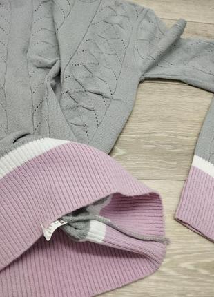 Свитер женский жакардовый гольф водолазка турция9 фото