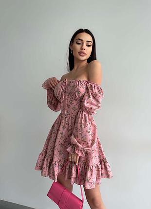Платье с завязками на груди 2