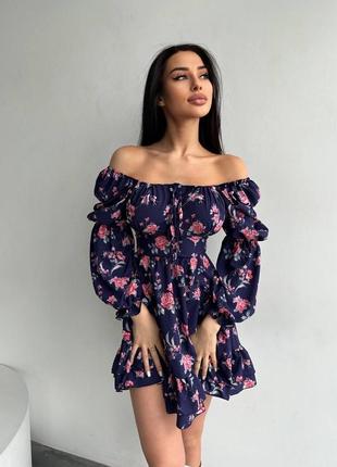 Платье с завязками на груди 6