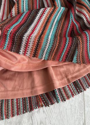 Юбка спідниця плісе кроше zara юбка міді4 фото