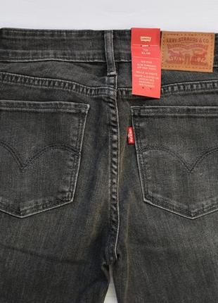 Джинсы levis 712 slim *w23 l32 и w23 l34,  w24 l30, w24 l346 фото