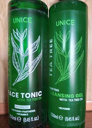 Набор для очищения проблемной кожи. гель для умывания. тоник