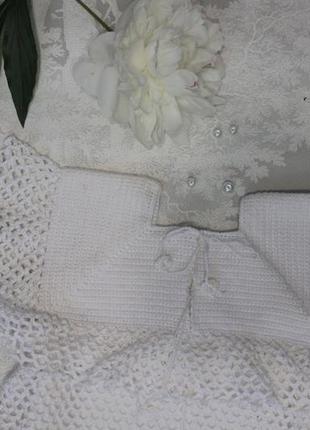 Ніжне хрестильне сукня ручної роботи/надзвичайно ніжна сукня для хрещення5 фото