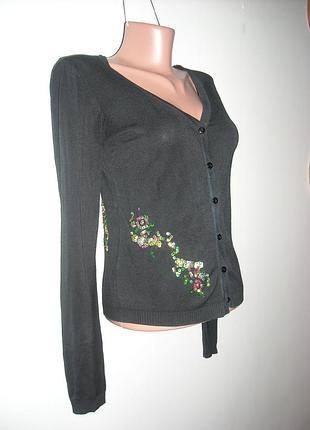Кофта чорна з вишивкою