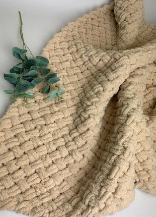 Плед плюшевий handmade