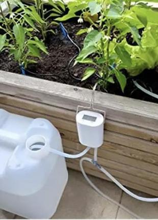 Автоматический капельный полив домашних растений, когда вы в отпуске