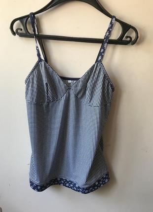 Літня майка в клітинку, топ