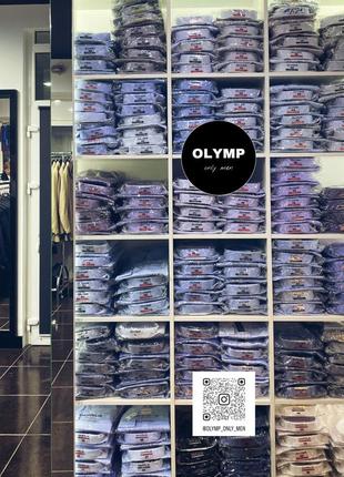 Olymp мужская рубашка 36,37,38,39,40,41,42,43,44,45,46,47,48 размер2 фото
