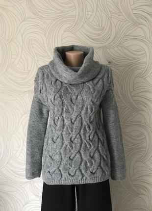 Мягчайший стильный свитер 💯% lana merino, made in ireland 🇮🇪3 фото
