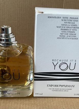 Giorgio armani emporio armani because it’s you edp 100ml2 фото