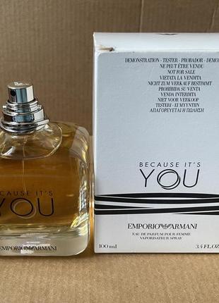 Giorgio armani emporio armani because it’s you edp 100ml4 фото